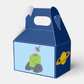 Cool Astronaut Buitenruimte Verjaardagsfeest Bedankdoosjes (Achterkant)