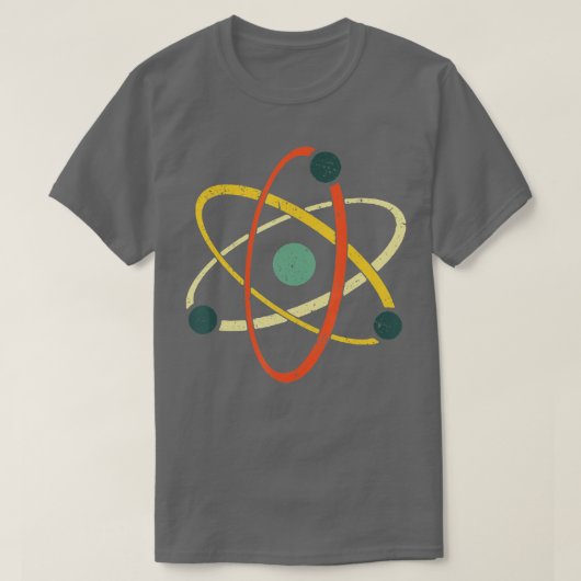 Cool Atom Art Mannen Women Biology Physics Chemstr T-shirt (Design voorkant)