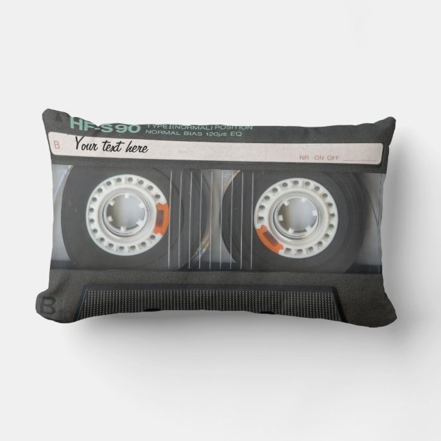 Cool audio cassette Pillow Kussen (Voorkant)