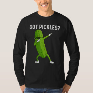 Cool Augurk Voor Mannen Vrouwen Grote Dill Komkomm T-shirt