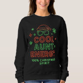 Cool Aunt Energy Christmas Shirt – Holiday (Voorkant)