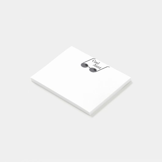 Cool Aunt Post-it® Notes (Schuin)