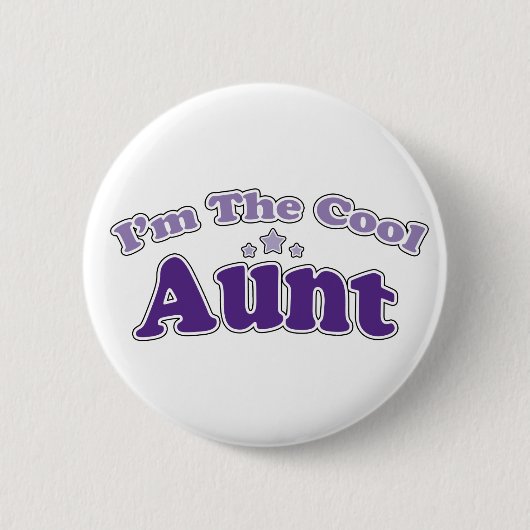 Cool Aunt Ronde Button 5,7 Cm (Voorkant)