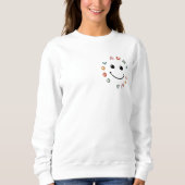 Cool Aunts Club Bloem Sweatshirt (Voorkant)