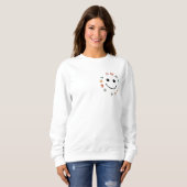 Cool Aunts Club Bloem Sweatshirt (Voorkant volledig)