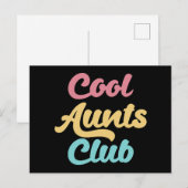 Cool Aunts Club II Briefkaart (Voorkant / Achterkant)