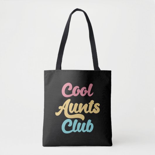 Cool Aunts Club II Tote Bag (Voorkant)