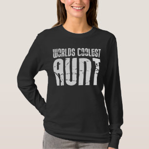 Cool Aunty Aunts Aunties : Wereldwijde tante T-shirt