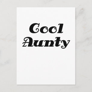 Cool Aunty Briefkaart