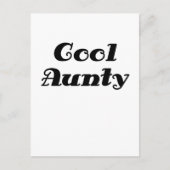 Cool Aunty Briefkaart (Voorkant)