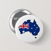 Cool Australia Ronde Button 5,7 Cm (Voorkant /achterkant)