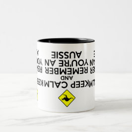 Cool Australia Tweekleurige Koffiemok