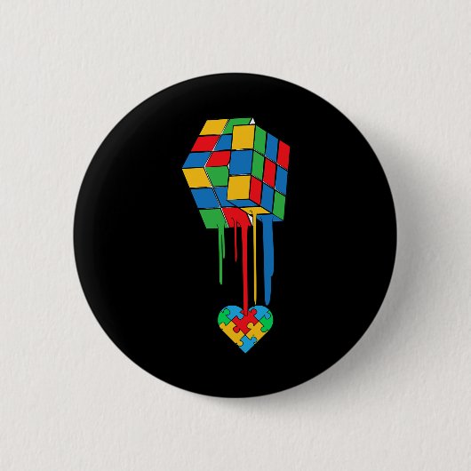 Cool Autism Awareness Gift Ronde Button 5,7 Cm (Voorkant)