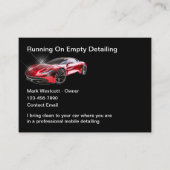 Cool Auto Detailing Automotive Visitekaartjes (Voorkant)