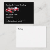 Cool Auto Detailing Automotive Visitekaartjes (Voorkant / Achterkant)
