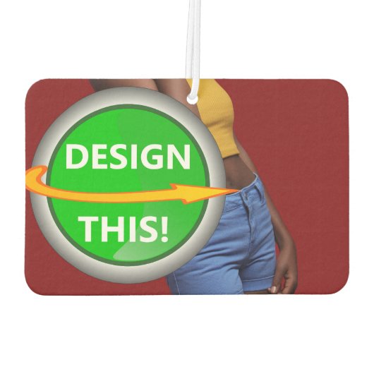 COOL! Auto luchtverfrisser - nieuwe auto geur (Achterkant)