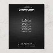 Cool Auto Omtrek Automotive Bedrijf Flyer (Voorkant)