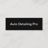 Cool Automotive Detailing Budget visitekaartjes (Voorkant)