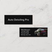Cool Automotive Detailing Budget visitekaartjes (Voorkant / Achterkant)