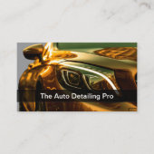 Cool Automotive Detailing Services Visitekaartjes (Voorkant)