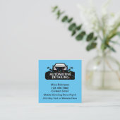 Cool Automotive Detailing Unieke Visitekaartjes (Staand voorkant)