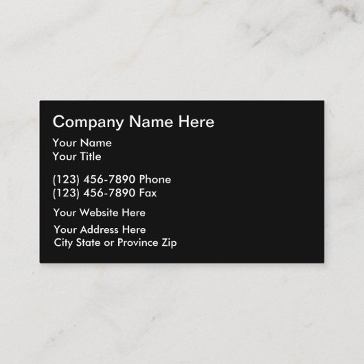 Cool Automotive Repair Service Visitekaartjes (Achterkant)