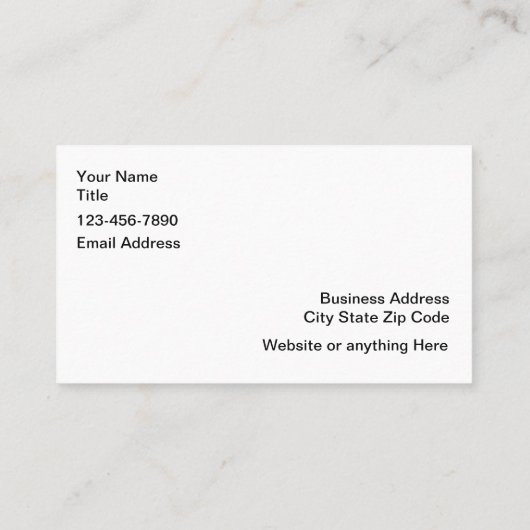 Cool Automotive Service Visitekaartjes Nieuw (Achterkant)