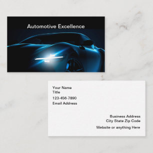 Cool Automotive Service Visitekaartjes Nieuw