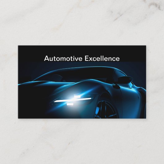 Cool Automotive Service Visitekaartjes Nieuw (Voorkant)