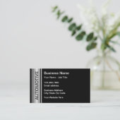 Cool Automotive Services Business Kaarten Afsprakenkaartje (Staand voorkant)