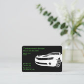 Cool Automotive Services Modern Design Visitekaartje (Staand voorkant)