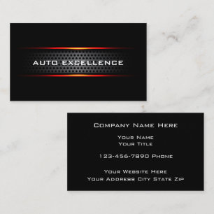Cool Automotive Services Modern Visitekaartje