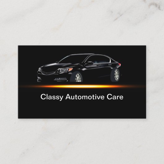 Cool Automotive Services Moderne Visitekaartjes (Voorkant)