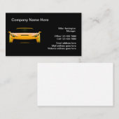 Cool Automotive Theme Modern Visitekaartje (Voorkant / Achterkant)