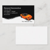 Cool Automotive Visitekaartje Design Sjabloon (Voorkant / Achterkant)