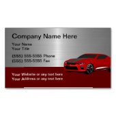 Cool Automotive Visitekaartje Magnet Magnetisch Visitekaartje (Voorkant)
