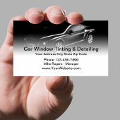 Cool Automotive Window Tinting Details Visitekaartje
