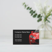 Cool Automtive Theme Visitekaartje (Staand voorkant)