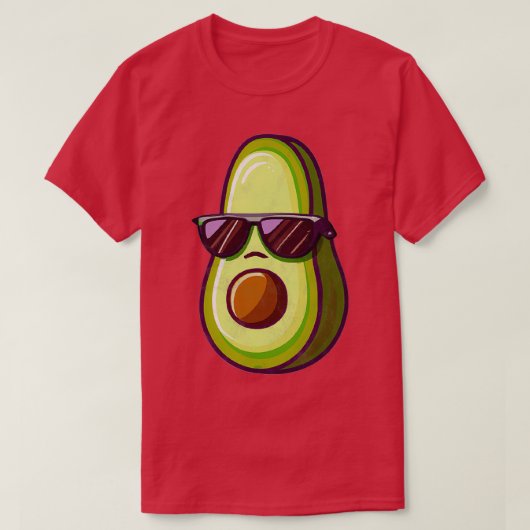 Cool Avocado 7 T-shirt (Design voorkant)