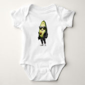 Cool Avocado | Baby Jersey romper (Voorkant)