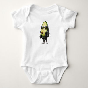Cool Avocado   Baby Jersey romper