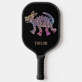 Cool Aztec Design Dog Pickleball Paddle (Achterkant)