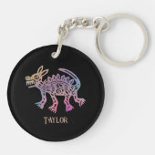 Cool Aztec Design Dog Sleutelhanger (Achterkant)