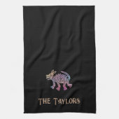 Cool Aztec Design Dog Theedoek (Verticaal)