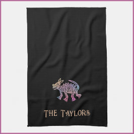 Cool Aztec Design Dog Theedoek