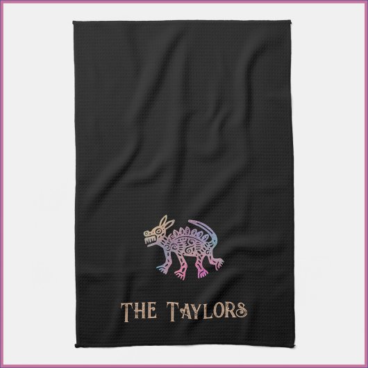 Cool Aztec Design Dog Theedoek