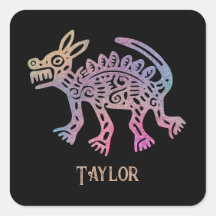 Cool Aztec Design Dog