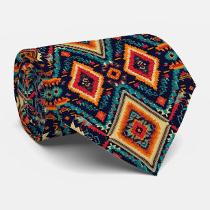 Cool Aztec patroon betegeld Stropdas