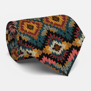 Cool Aztec patroon betegeld Stropdas