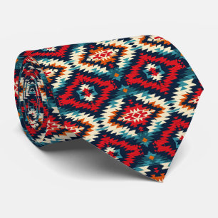 Cool Aztec patroon betegeld Stropdas